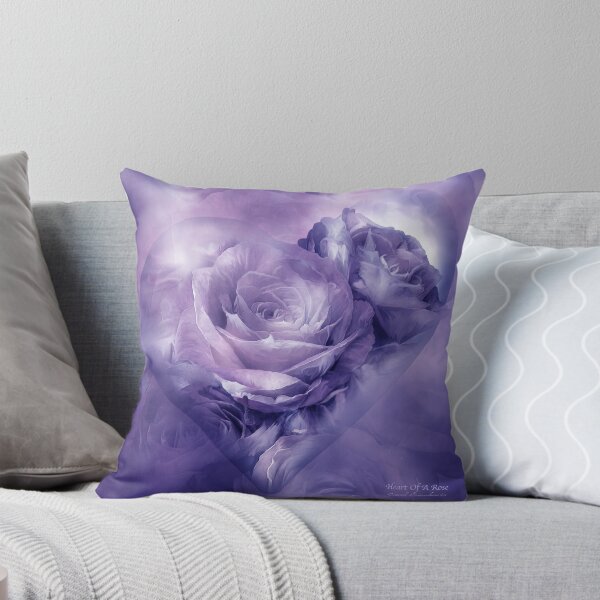 Item preview, Heart Of A Rose - Lavender designed and sold by Carol  Cavalaris.