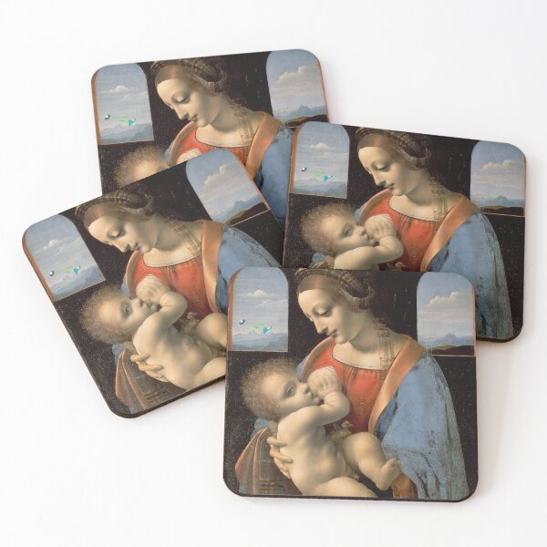 Item preview, Subtly Ruined Madonna Litta - Pew Pew designed and sold by weavernap.
