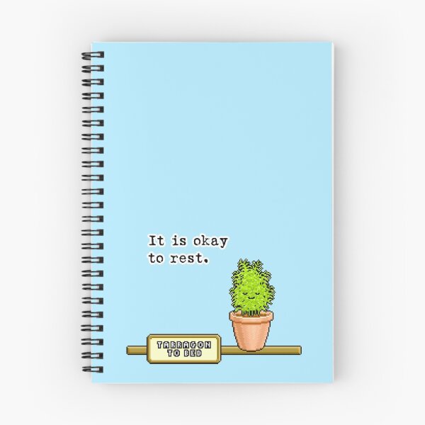 Item preview, Tarragon-to-Bed: "It is okay to rest." designed and sold by kitten-kin.