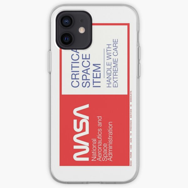 NASA- Critical Space Item iPhone Soft Case