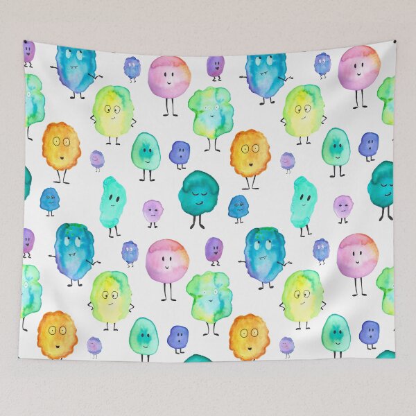 Item preview, Lots Of Friendly Watercolor Monsters! designed and sold by KelseyLovelle.