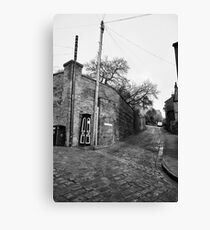 Cobbled Street Canvas Print