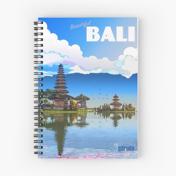 Item preview, Vintage-Style Bali Travel Poster designed and sold by travelwitheric.