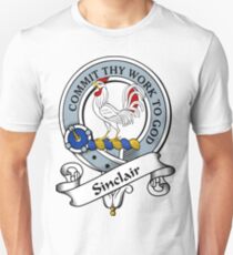 00086 Sinclair Clan Tartan Unisex T-Shirt