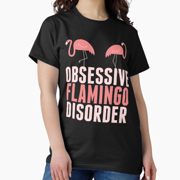 Vista previa del artículo con la obra «Trastorno obsesivo del flamenco», diseñado y vendido por Epic Love Designs.