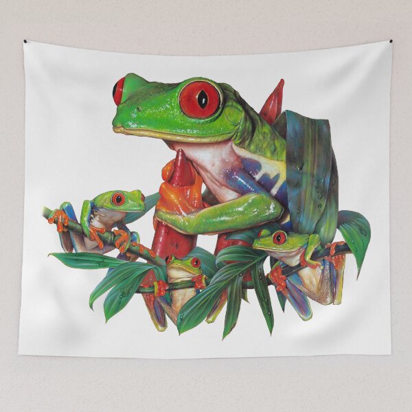 Item preview, Red-Eye Tree Frogs designed and sold by Salmoneggs.