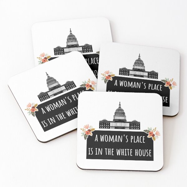 Item preview, a woman's place is in the white house designed and sold by GrasslandDesign.