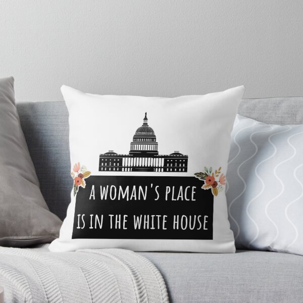 Item preview, a woman's place is in the white house designed and sold by GrasslandDesign.