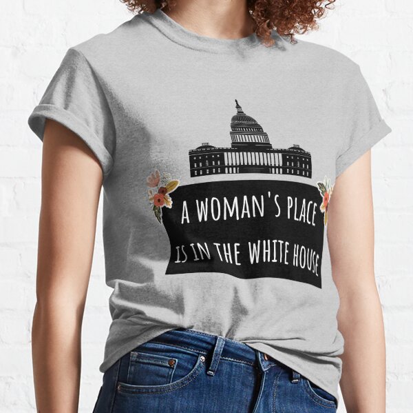 Item preview, a woman's place is in the white house designed and sold by GrasslandDesign.