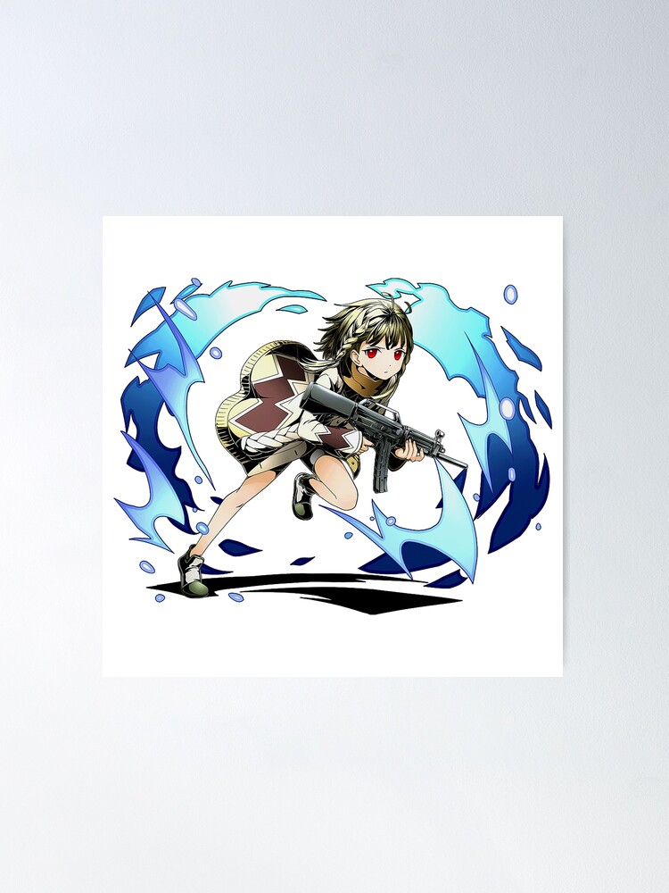 Rentaro Satomi - Black Bullet Anime - Burakku Buretto Sticker for Sale by  the-Gate