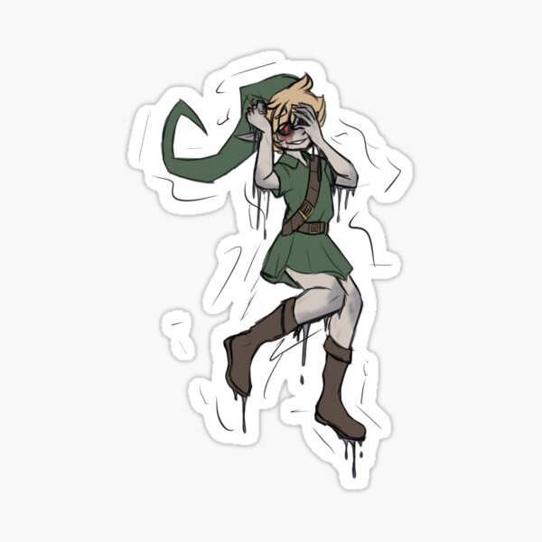 Ben Drowned Sticker By Genderhelen Redbubble - ben drowned roblox decal