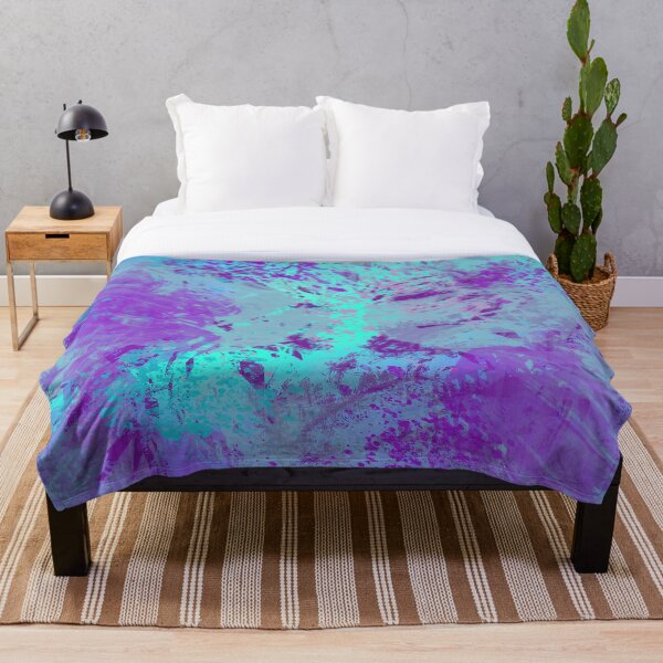 Item preview, Splattered Paints Light Blue Purples FashionWear Design designed and sold by Shan Shankaran.