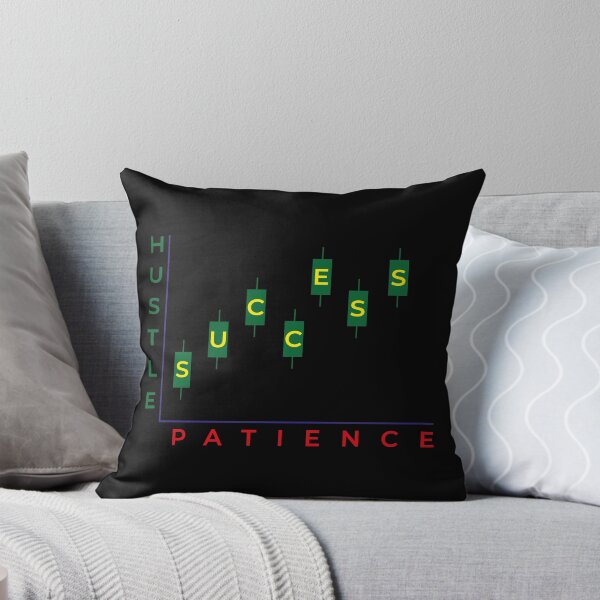 Item preview, Hustle, Patience, Success - Trader, Stock Market  designed and sold by Akram96.