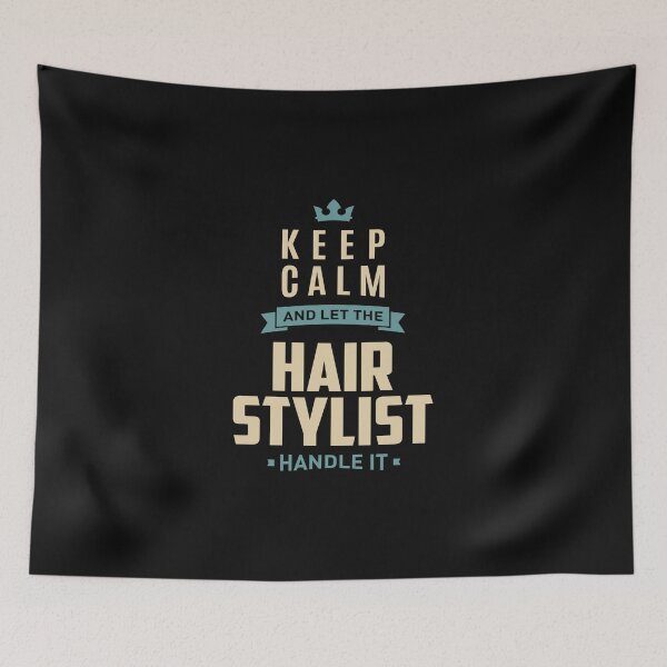 Item preview, Mantener la calma estilista de pelo designed and sold by cidolopez.