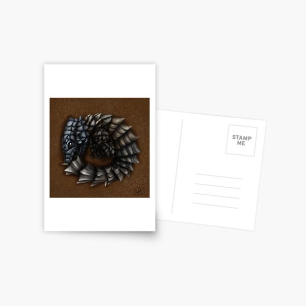 Girdled Armadillo Lizard Postcard