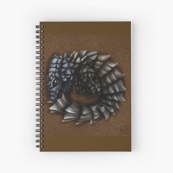 Girdled Armadillo Lizard Spiral Notebook