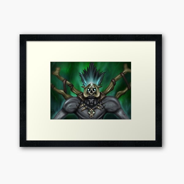Bwonsamdi Framed Art Print