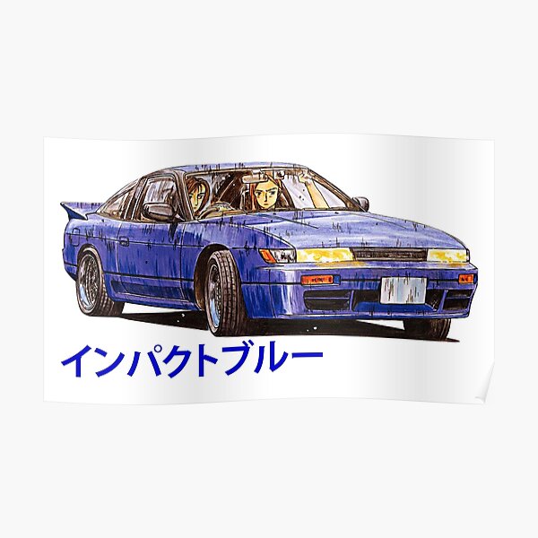 Mako & Sayuki (Nissan Sileighty) Poster