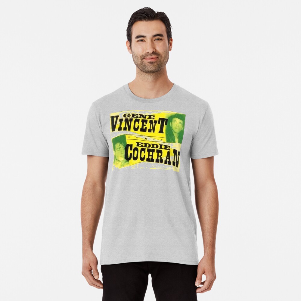 Eddie Cochran & Gene Vincent Premium T-Shirt