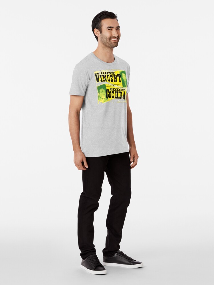 Alternate view of Eddie Cochran & Gene Vincent Premium T-Shirt