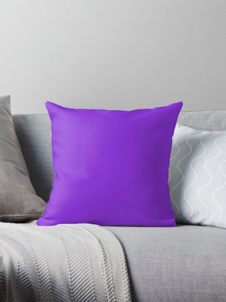 Item preview, PLAIN SOLID PROTON PURPLE  COLOR / CORRECT HEX COLOUR designed and sold by ozcushions.