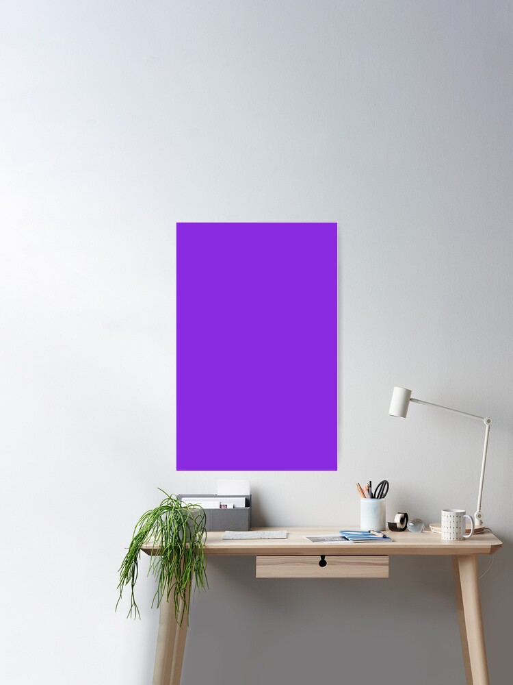 SOLID PLAIN PROTON PURPLE WORLDWIDE TRENDING COLOR / COLOUR Water