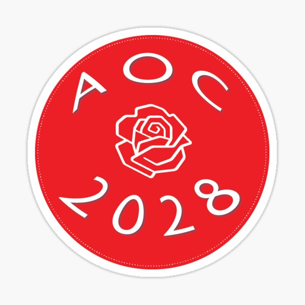 AOC 2028 Sticker
