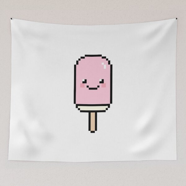 Item preview, Strawberry-Covered Popsicle designed and sold by lilpeachypixels.