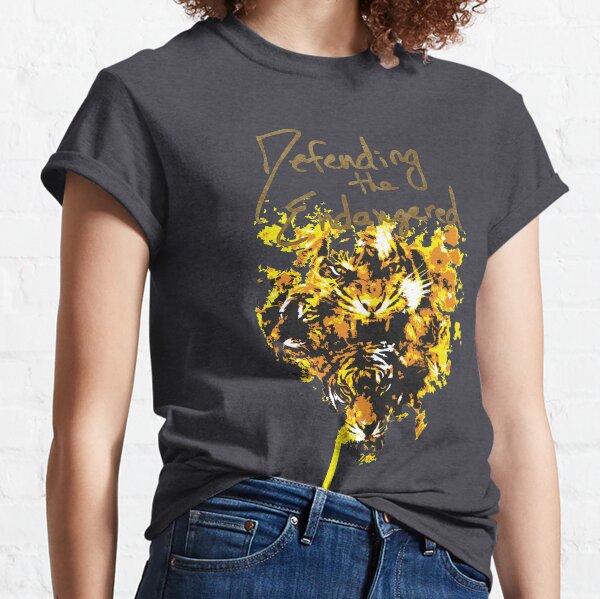 Defending the Endangered - Tiger Logo Classic T-Shirt