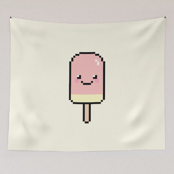 Item preview, Strawberry Lemonade Popsicle designed and sold by lilpeachypixels.