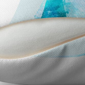 Alternate view of Snow Queen Inspired Watercolor Throw Pillow
