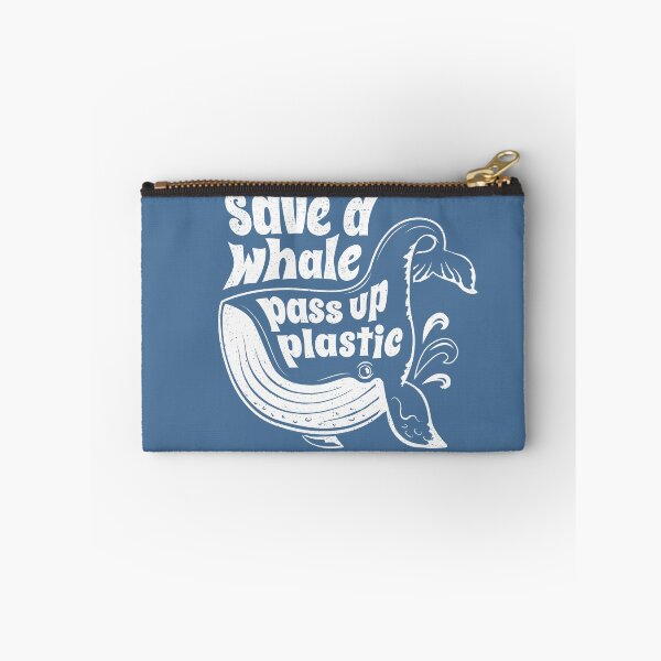 Item preview, Save A Whale Pass Up Plastic - Whale Conservation designed and sold by Bangtees.