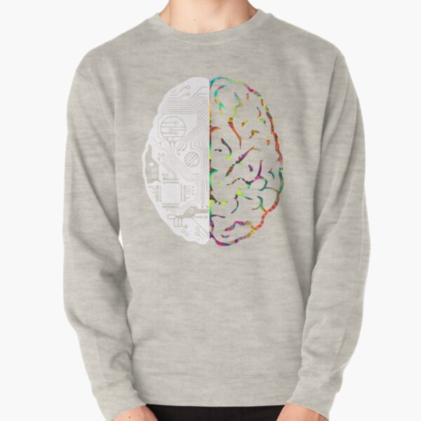 Item preview, Coding Brain in White & Psychedelic Colour designed and sold by 0tdesigns.