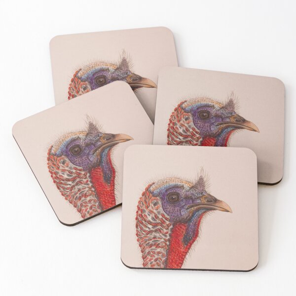 Item preview, Turkey bird portrait designed and sold by Zina Stromberg.
