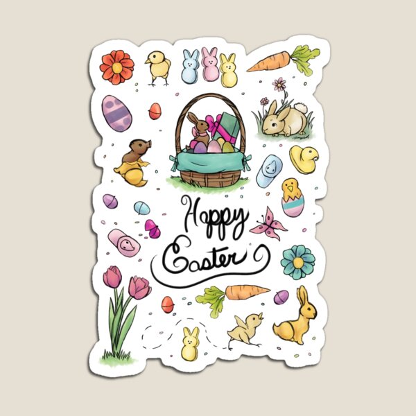 Item preview, Happy Easter Art designed and sold by TheKohakuDragon.