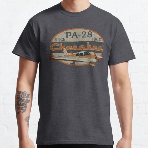 PA-28 Piper Cherokee Since 1960 Retro Vintage Design Classic T-Shirt