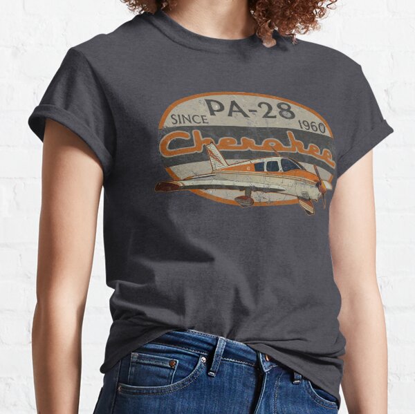 PA-28 Piper Cherokee Since 1960 Retro Vintage Design Classic T-Shirt