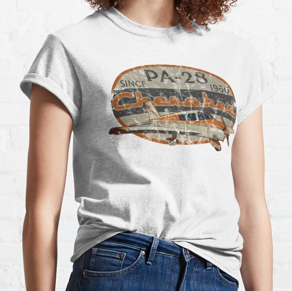 PA-28 Piper Cherokee Since 1960 Retro Vintage Design Classic T-Shirt
