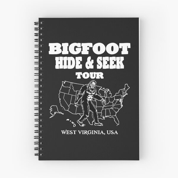 Item preview, Bigfoot West Virginia concert tee double sided funny gift designed and sold by BRtisticDesigns.