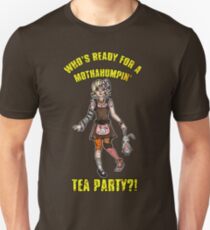 Mothahumpin' TEA PARTY! Slim Fit T-Shirt