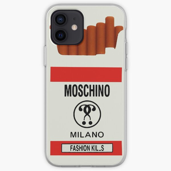 Moschino Ciggarette Funda blanda para iPhone