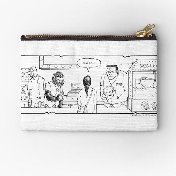 Movie Monsters! Zipper Pouch