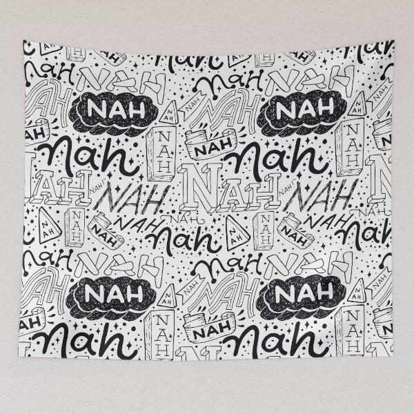 Item preview, Nah Nah Black and White Palette designed and sold by aftrisletter.