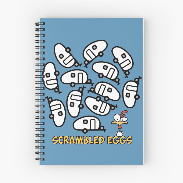 Item preview, Scrambled Eggs Camper designed and sold by trbazaar.