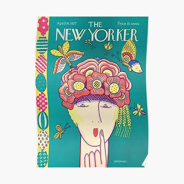 Vintage New Yorker Cover - Circa 1927 Poster