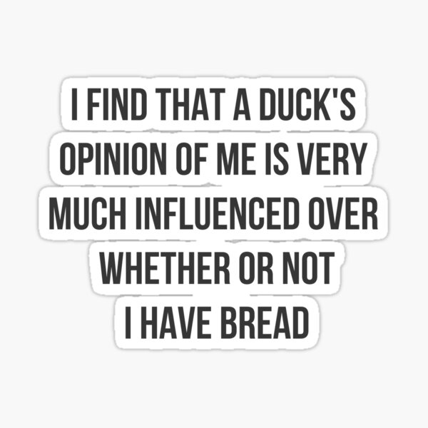 Item preview, A Duck's Opinion designed and sold by cobie123270.