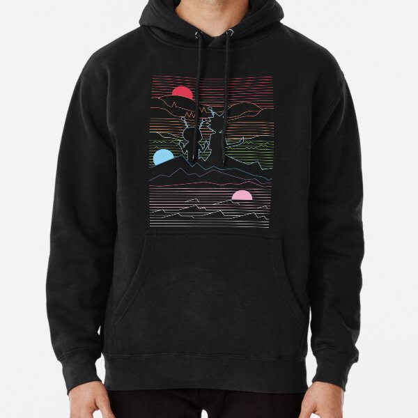 RICK & MORTY in the hills Pullover Hoodie