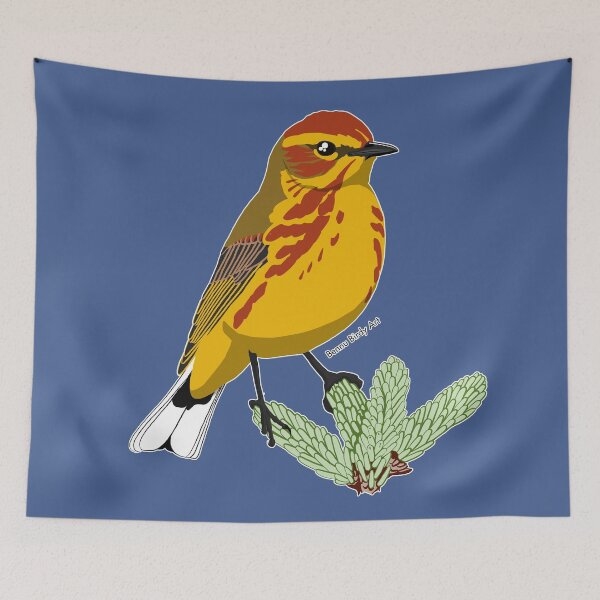 Item preview, Palm Warbler designed and sold by BennuBirdy.
