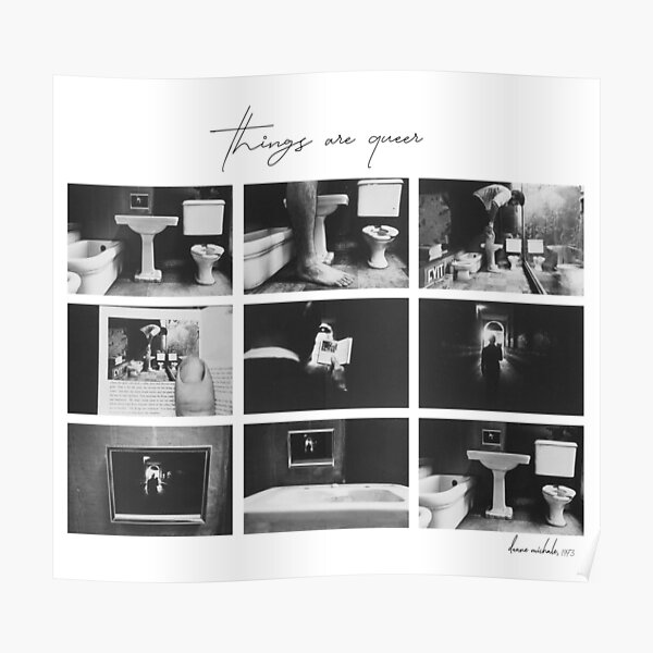 Duane Michals Things are Queer Poster