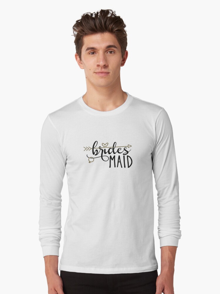 bridesmaid long sleeve shirts